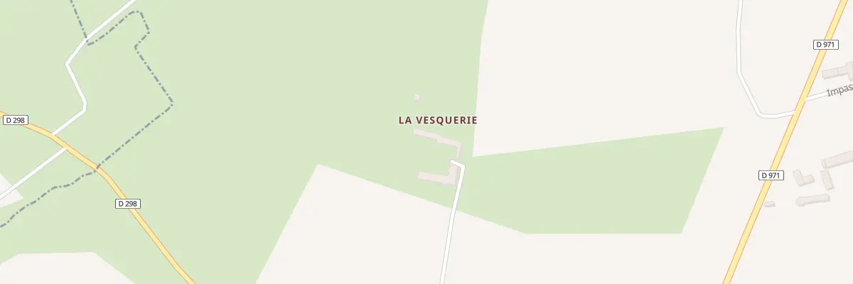 Plan du 1 Che de la Vesquerie à Muneville-sur-Mer