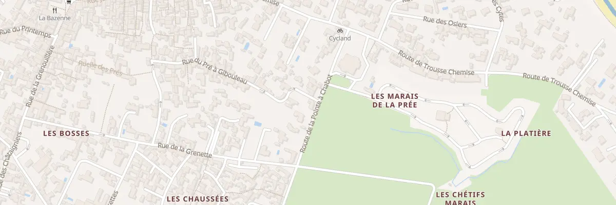 Plan du 14B Rte de la Pointe a Chabot aux Portes-en-Ré