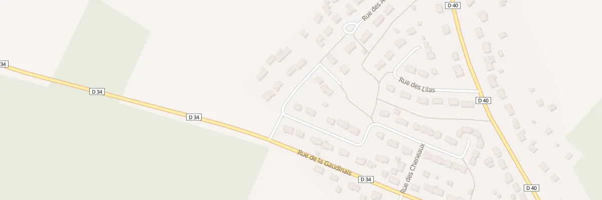Plan du 14 Rue des Charmilles à Saint-Aubin-des-Châteaux