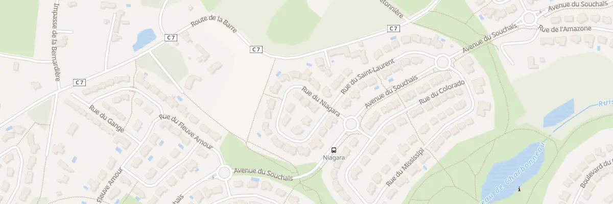 Plan du 3 Rue du Niagara à Carquefou