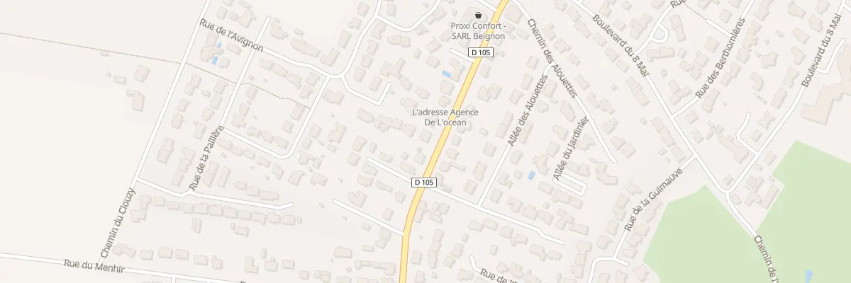 Plan du 50 Rue de l’Océan à Longeville-sur-Mer