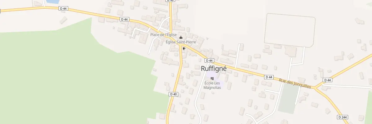 Plan du 3 Rue des Lilas à Ruffigné