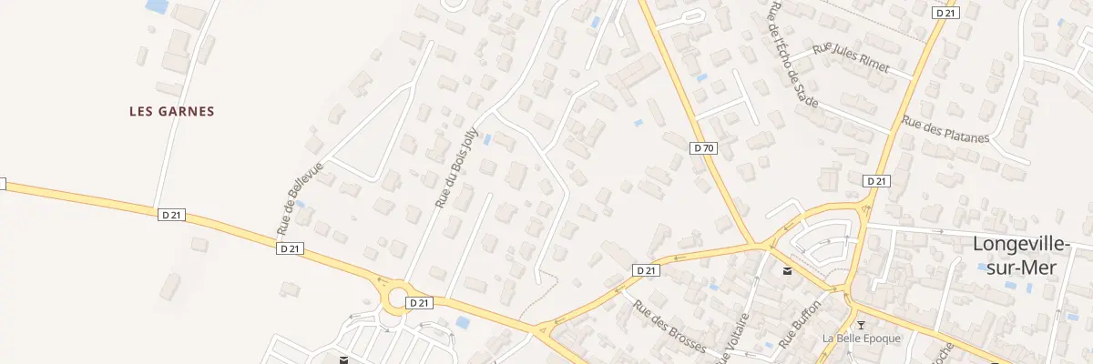 Plan du 2 Imp du Bois Jolly à Longeville-sur-Mer