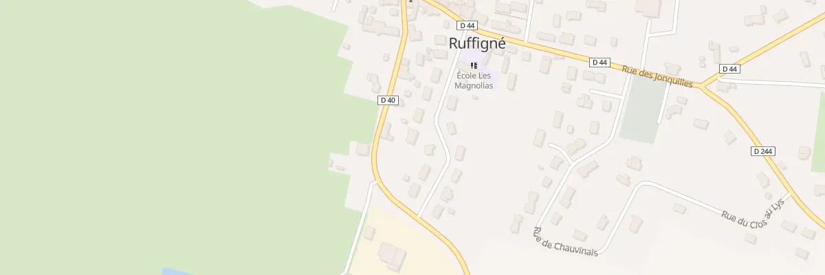 Plan du 9 Rue des Lilas à Ruffigné