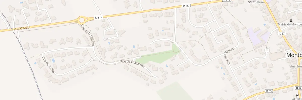 Plan du 17 Rue des Chênes à Montbert
