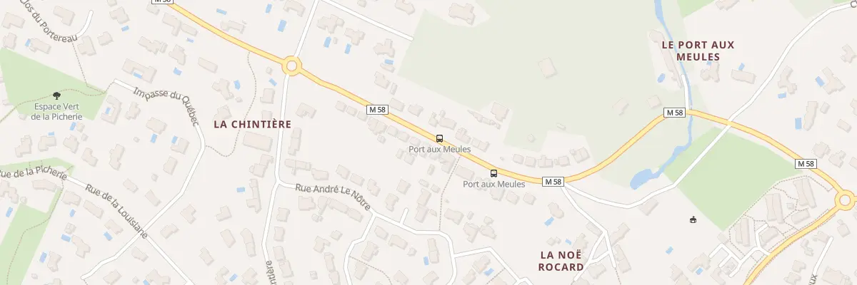 Plan du 57 Rue du Port aux Meules à Vertou