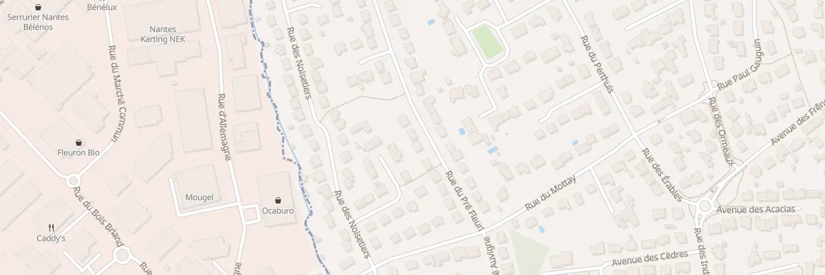 Plan du 13 Rue du Pré Fleuri à Sainte-Luce-sur-Loire