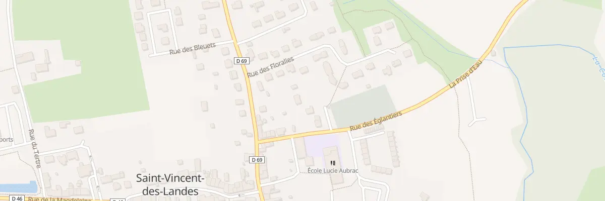 Plan du 20 Rue de la Gare à Saint-Vincent-des-Landes