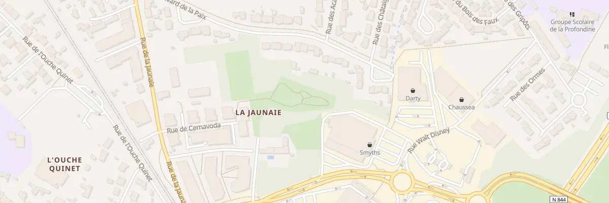 Plan du 117 Rue de la Jaunaie à Saint-Sébastien-sur-Loire