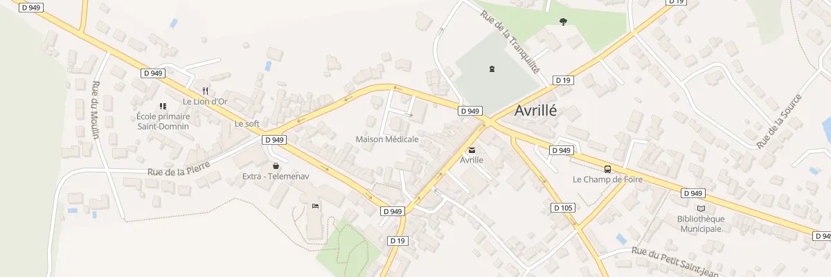 Plan du 5 Imp des Roses à Avrillé
