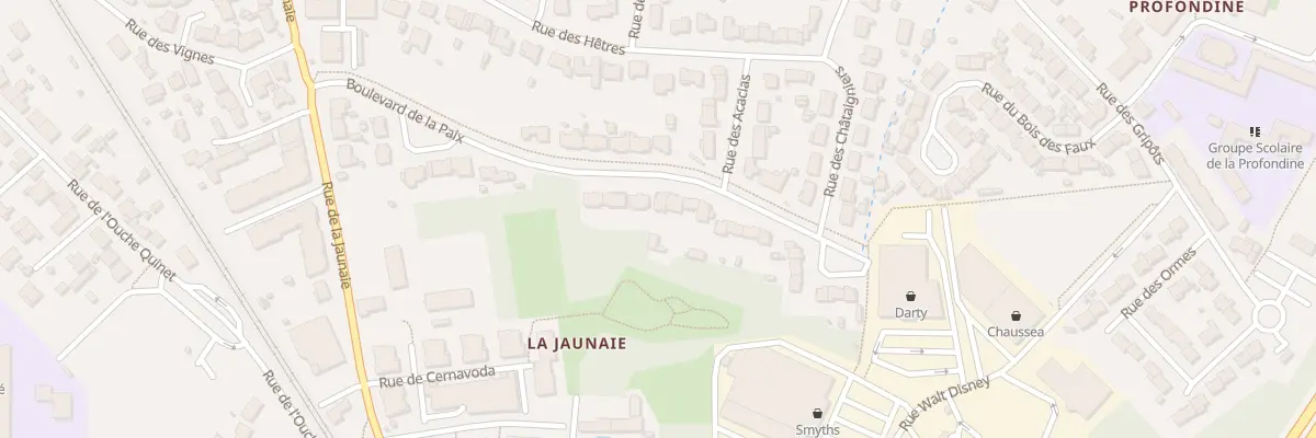 Plan du 10 Bd de la Paix à Saint-Sébastien-sur-Loire