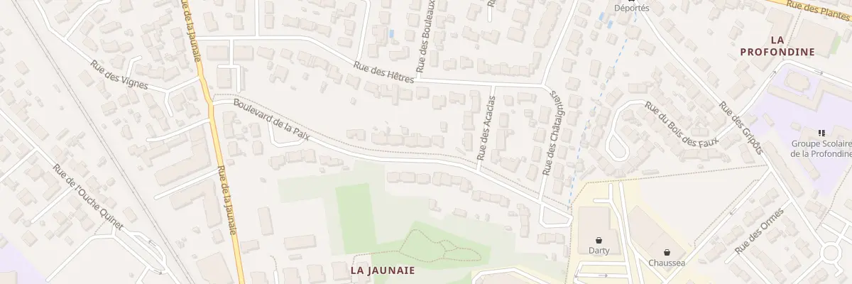 Plan du 9 Bd de la Paix à Saint-Sébastien-sur-Loire