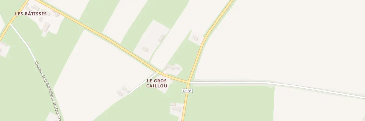 Plan du 1 Le Gros Caillou à Vesly