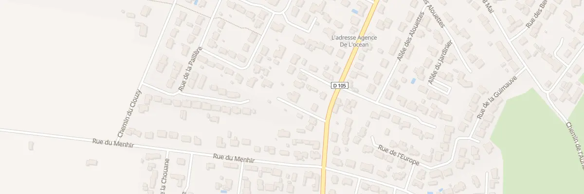 Plan du 58B Rue de l’Océan à Longeville-sur-Mer