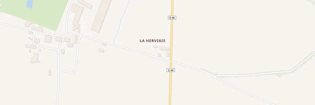 Plan du 5095 La Herviais à Ruffigné