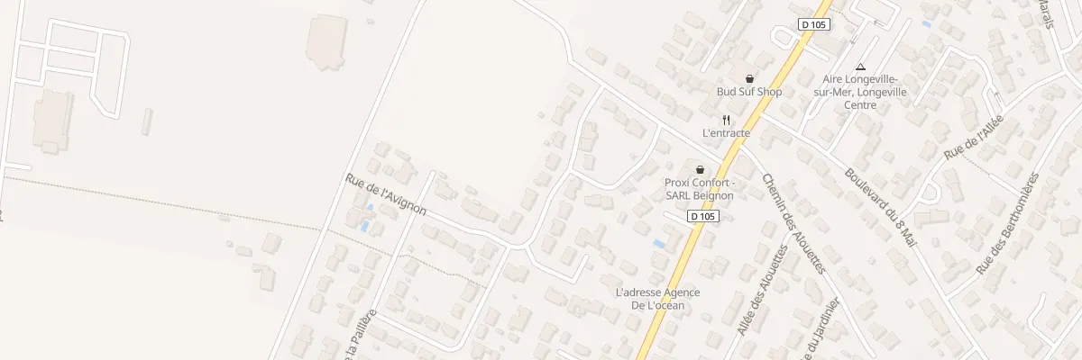 Plan du 24 Rue de la Porte de l’Océan à Longeville-sur-Mer