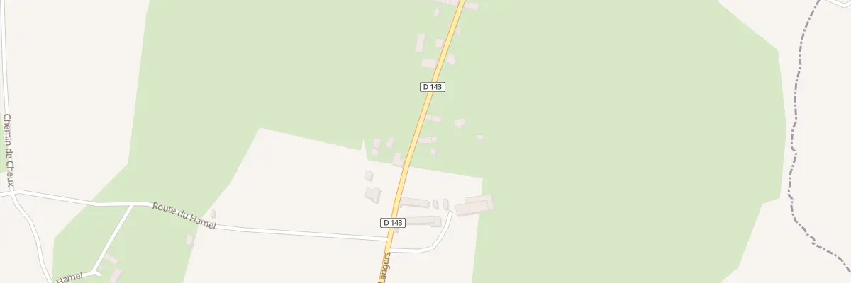 Plan du 2604 Rte de St P Langers St M. Loup à Jullouville