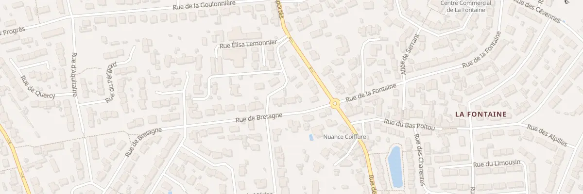 Plan du 2 Rue de Bretagne à Saint-Sébastien-sur-Loire