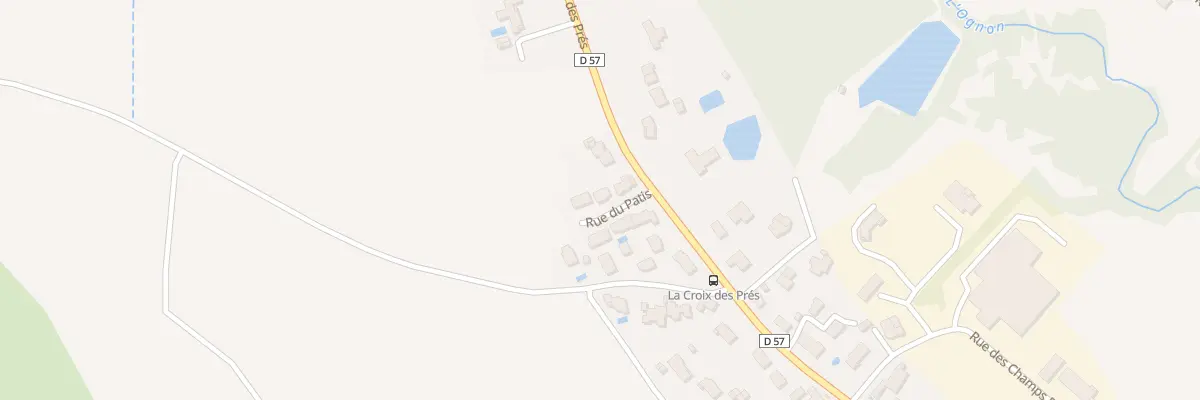 Plan du 4 Rue du Pâtis à Montbert