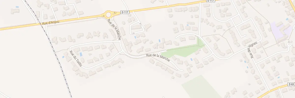 Plan du 7 Rue de la Marche à Montbert