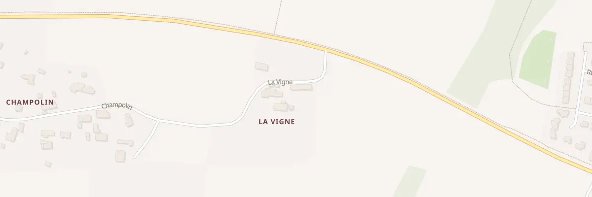 Plan du 3 La Vigne à Brécé