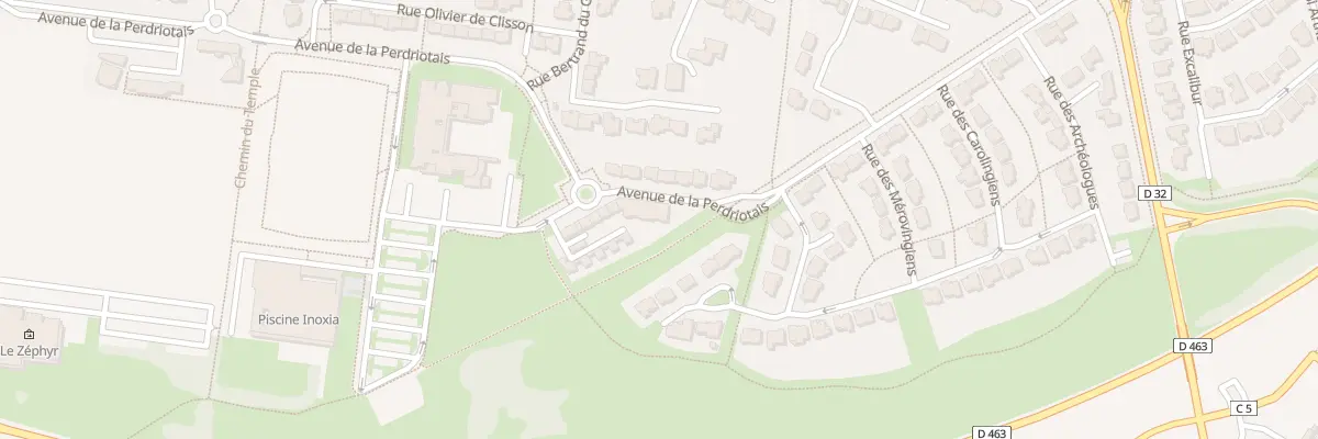 Plan du 16 Av de la Perdriotais à Châteaugiron