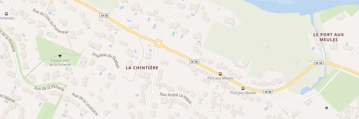 Plan du 73 Rue du Port aux Meules à Vertou