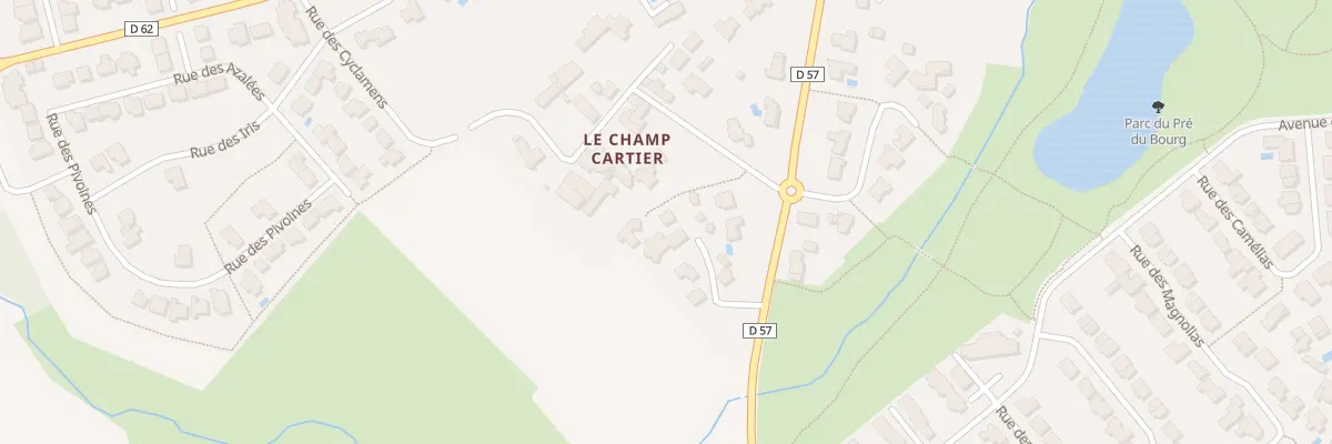 Plan du 18 Rue du Pré Colas au Bignon