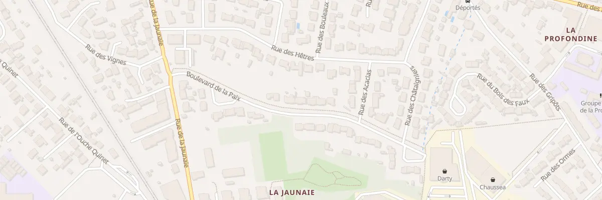 Plan du 5 Bd de la Paix à Saint-Sébastien-sur-Loire