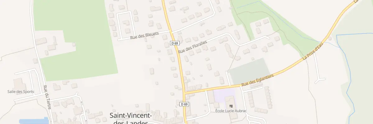 Plan du 22 Rue de la Gare à Saint-Vincent-des-Landes