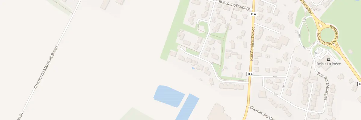 Plan du 5 Imp Mermoz aux Lucs-sur-Boulogne