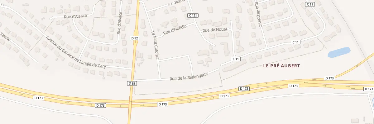 Plan du 72 Rue de la Bellangerie à Janzé