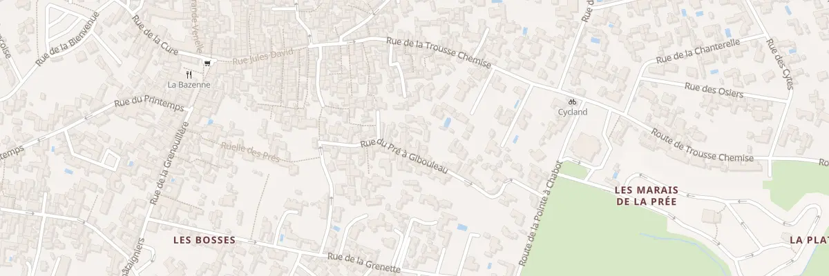 Plan du 22 Rue du Pre A Gibouleau aux Portes-en-Ré