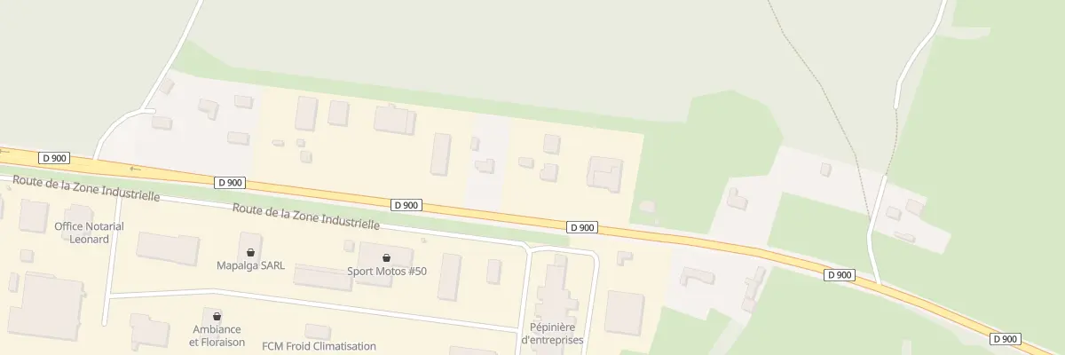 Plan du 147 Rte de la Lande Fermée à Lessay
