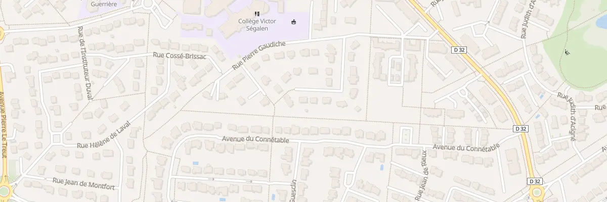 Plan du 17 Rue Jean Simon à Châteaugiron