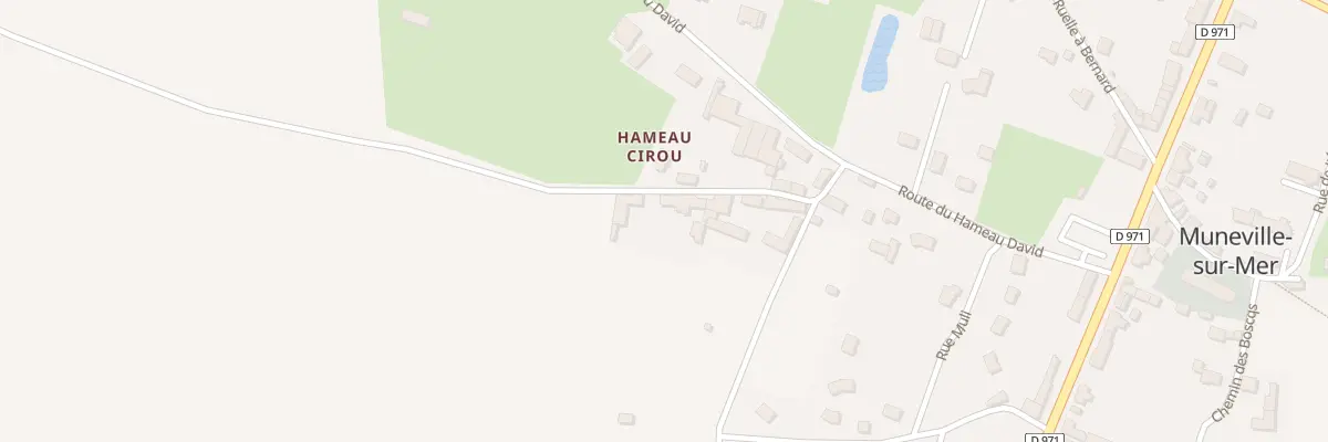 Plan du 5 Rte du Hameau Cirou à Muneville-sur-Mer