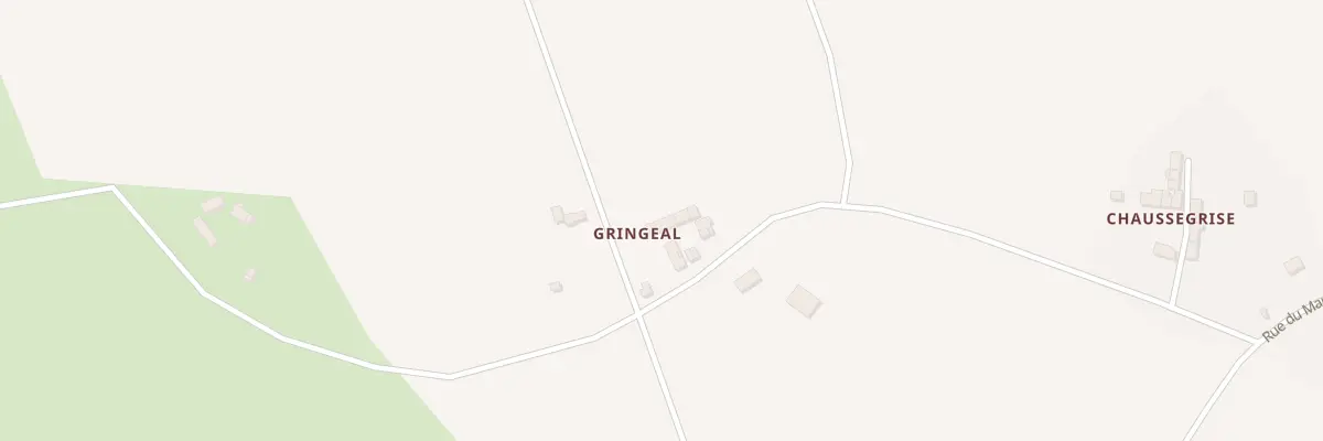 Plan du 5144 Gringeal à Aucey-la-Plaine