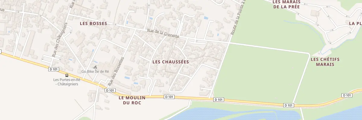 Plan du 18 Lot les Maisons Salines aux Portes-en-Ré