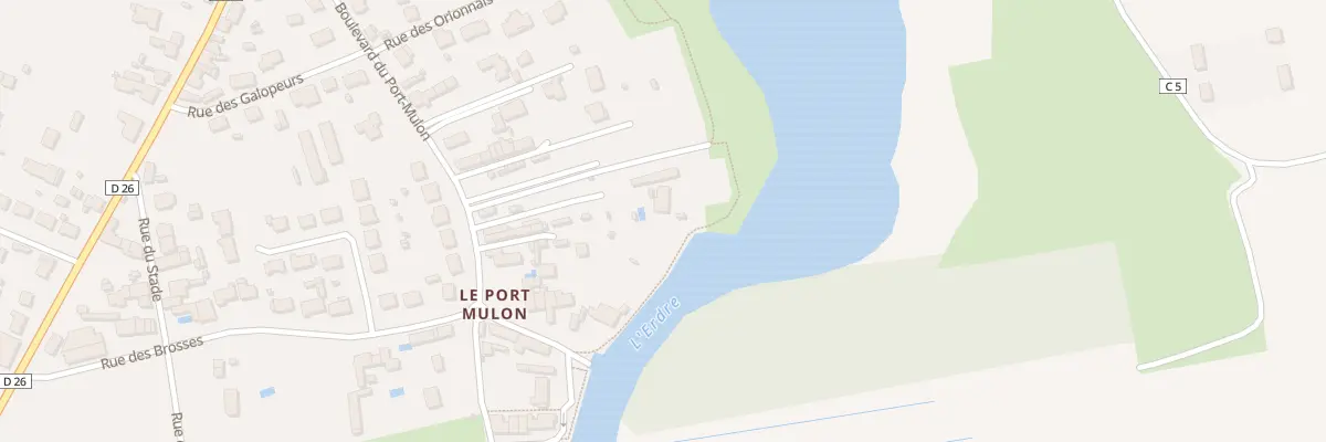 Plan du 59 Bd du Port-mulon à Nort-sur-Erdre