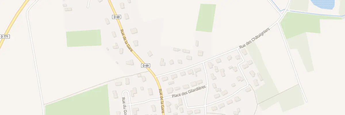 Plan du 3 Rue des Chataigniers à Saint-Vincent-des-Landes