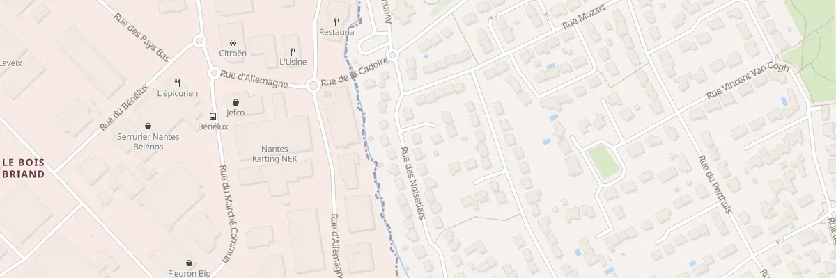 Plan du 28 Rue des Noisetiers à Sainte-Luce-sur-Loire