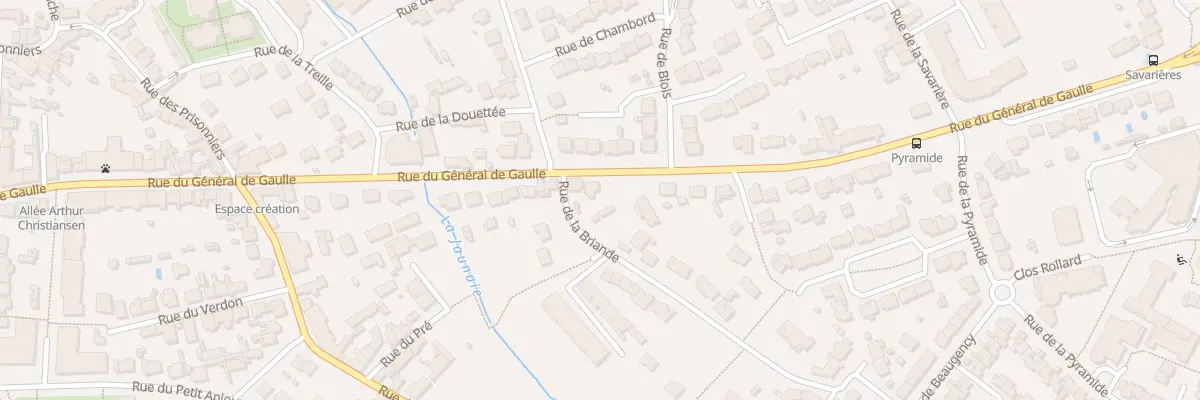 Plan du 66 Rue du Général De Gaulle à Saint-Sébastien-sur-Loire