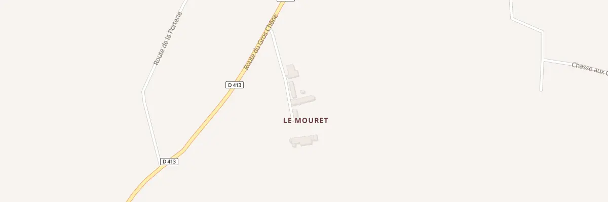 Plan du 3 Rte du Gros Chêne à Gonneville-Le Theil