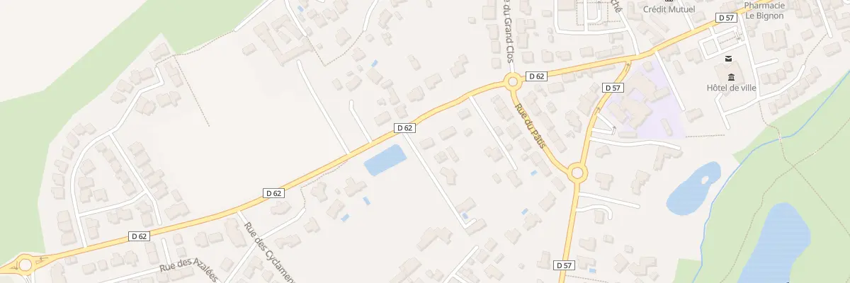 Plan du 31 Rue du Moulin au Bignon