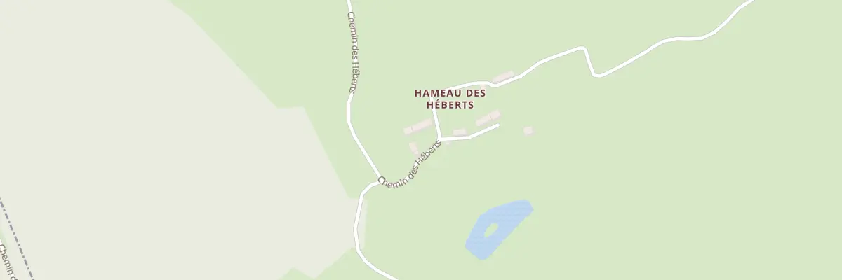 Plan du 3 Che Heberts à Tamerville