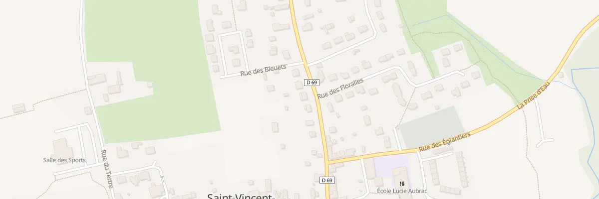 Plan du 15 Rue de la Gare à Saint-Vincent-des-Landes