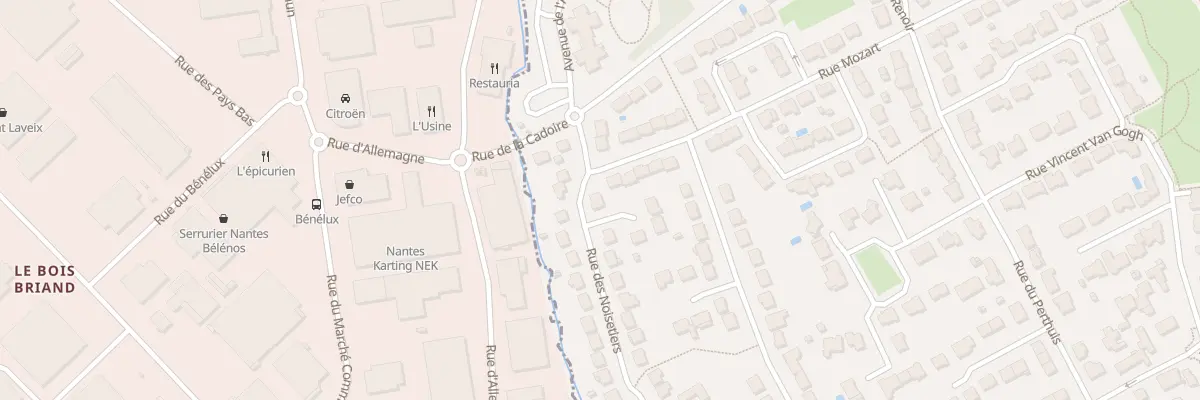 Plan du 30 Rue des Noisetiers à Sainte-Luce-sur-Loire