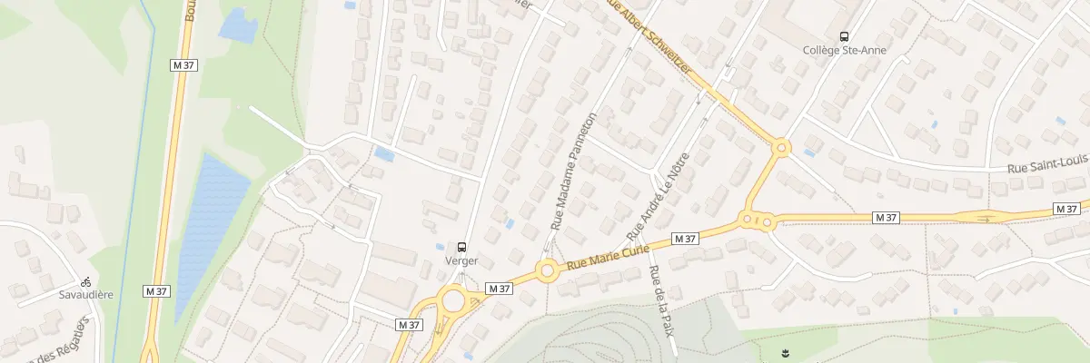 Plan du 18 Rue Madame Panneton à Carquefou