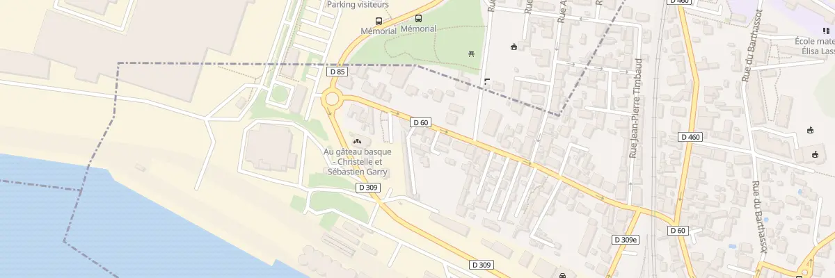 Plan du 35 Rue Maurice Perse à Boucau