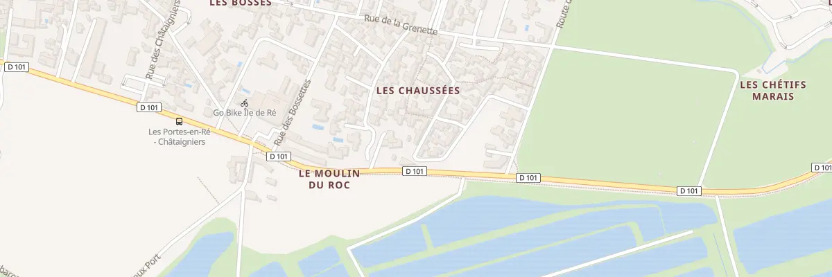 Plan du 56 Rue de la Grenette aux Portes-en-Ré